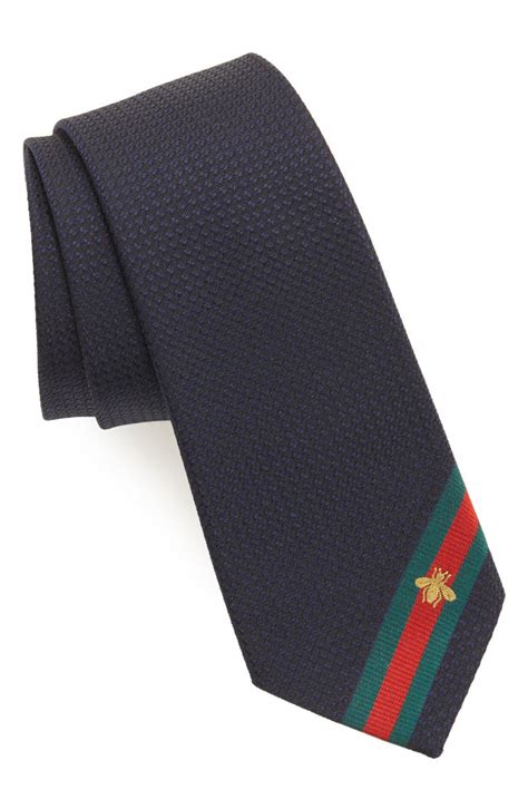 gucci red and navy tie|Gucci designer ties.